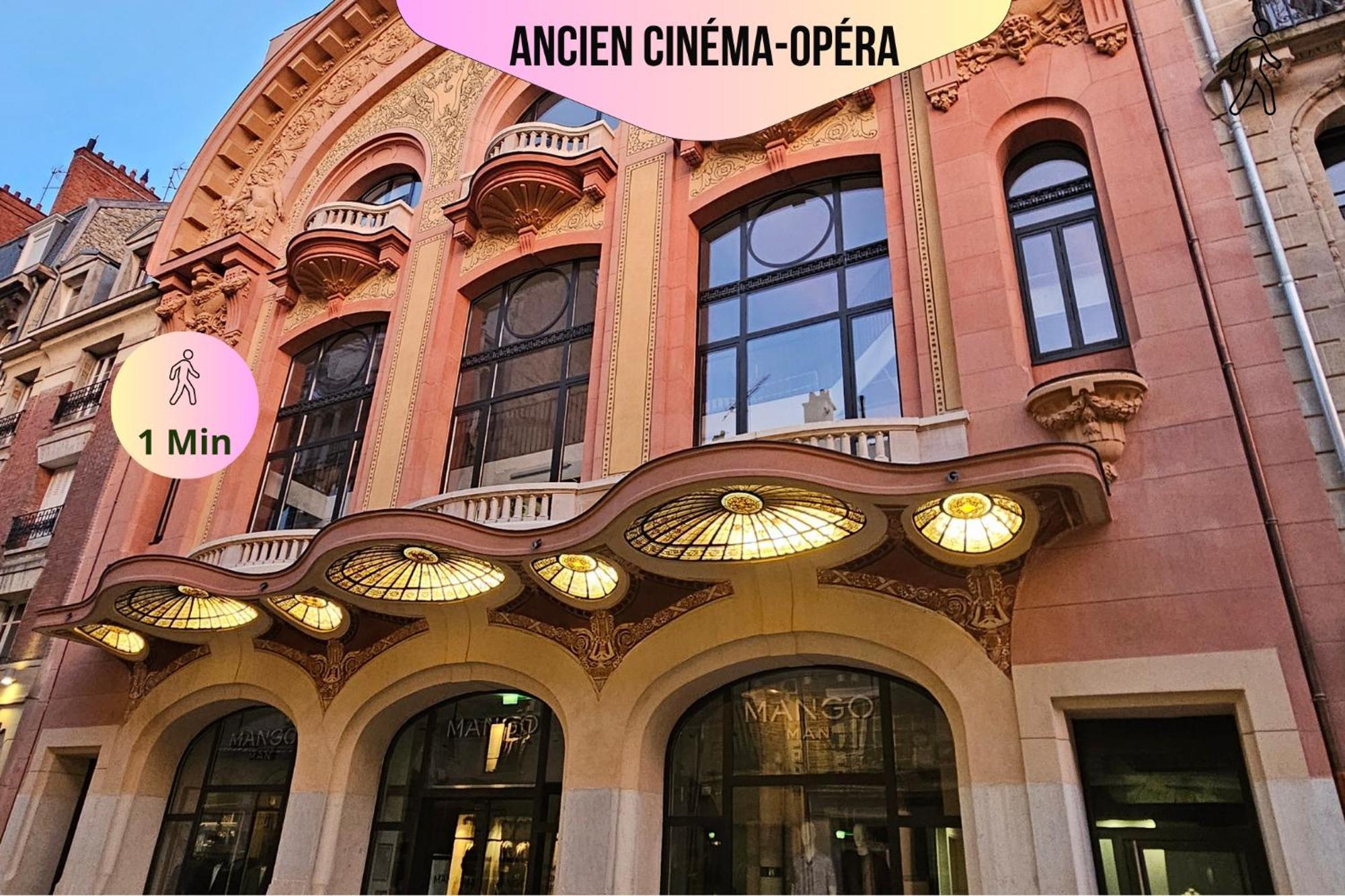 Refuge Urbain - Ideal Pro, Familles & Amis - Le Calme En Hypercentre - Wifi Haut Debit - Netflix - Machine A Laver - Gare, Cathedrale, Commerces, Restaurants & Transports En Commun A Moins De 10 Minutes A Pied Reims Luaran gambar